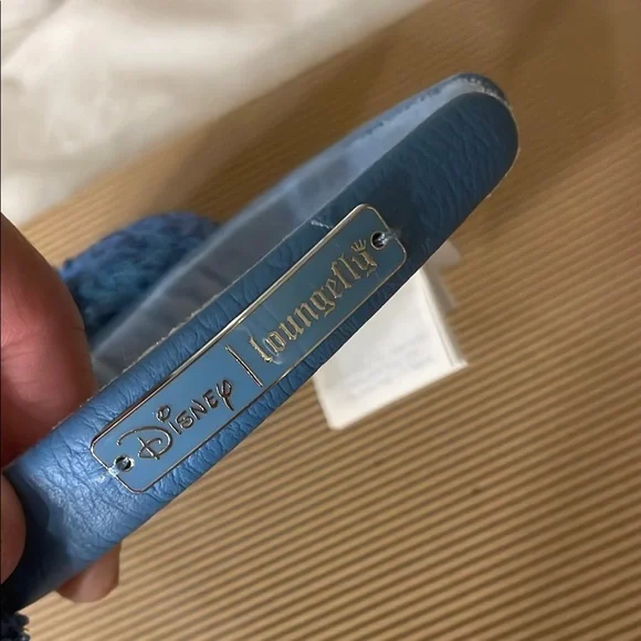 Loungefly Blue Minnie Mouse Ears - Picture 3 of 4